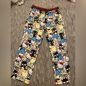 Sanrio Hello Kitty White and Red Pajama Pants